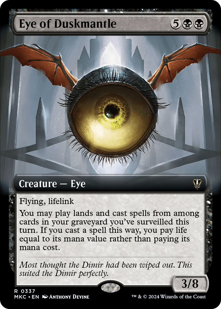 Eye of Duskmantle (Extended Art) (337) - Murders at Karlov Manor Commander