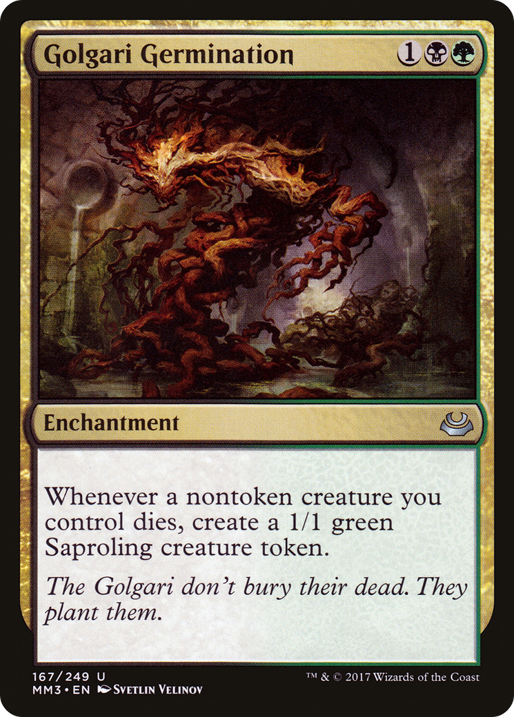 Golgari Germination (167) - Modern Masters 2017