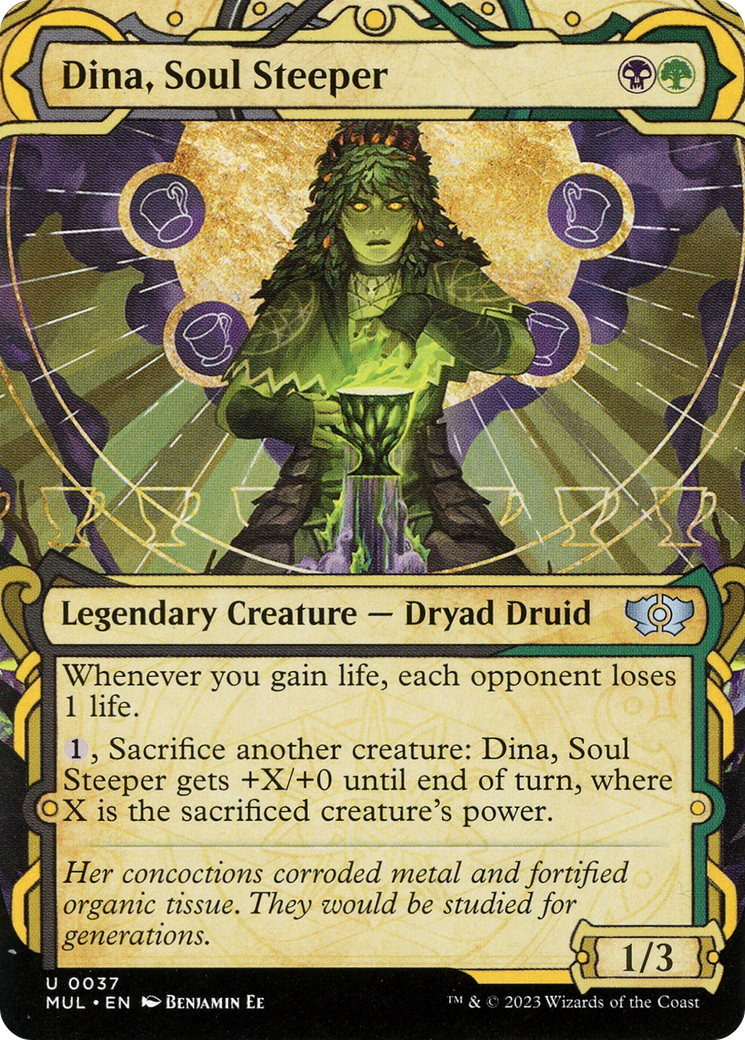 Dina, Soul Steeper (Showcase) (037) Foil - Multiverse Legends