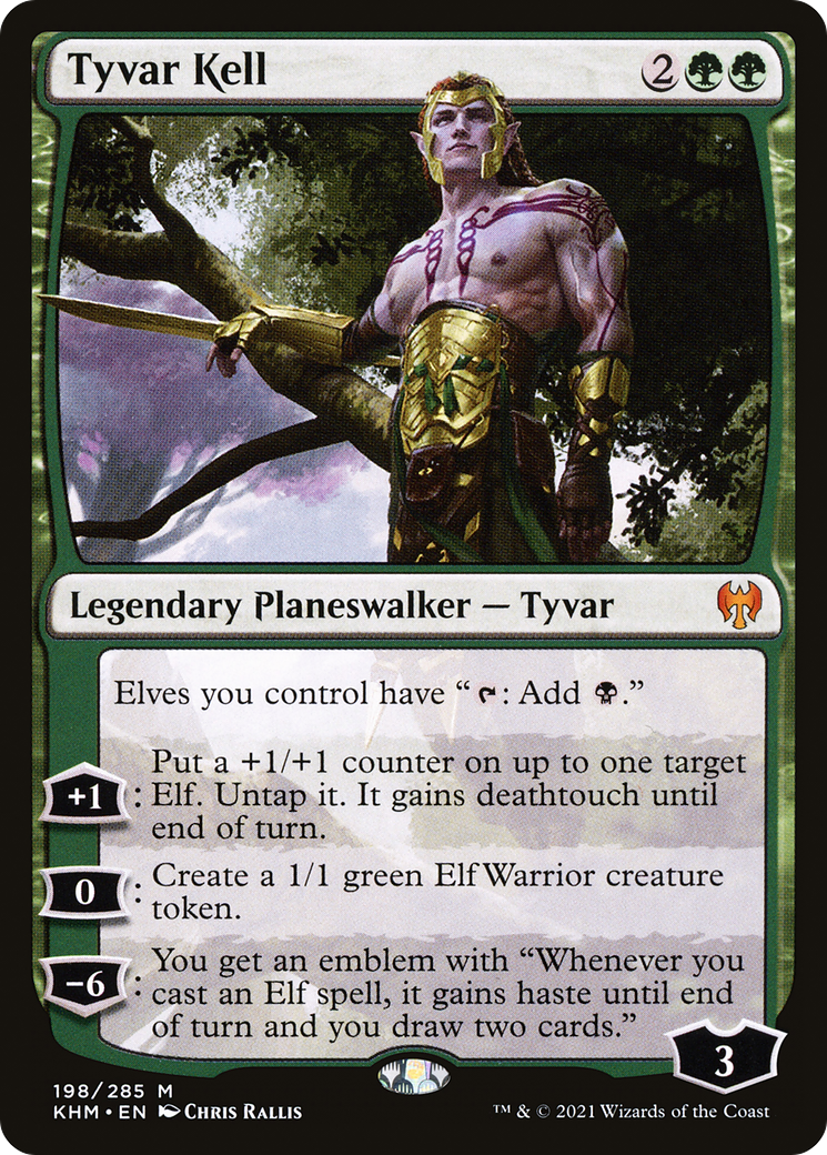 Tyvar Kell (198) Foil - Kaldheim