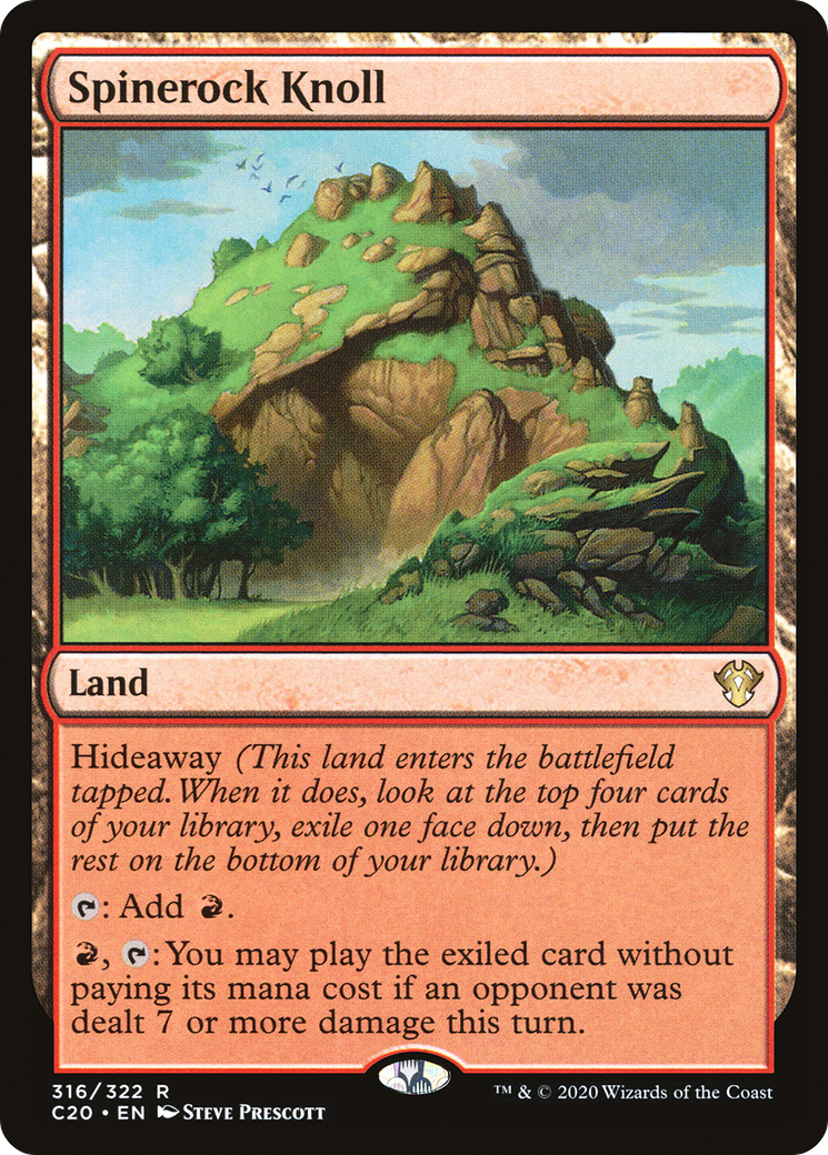 Spinerock Knoll (316) - Commander 2020
