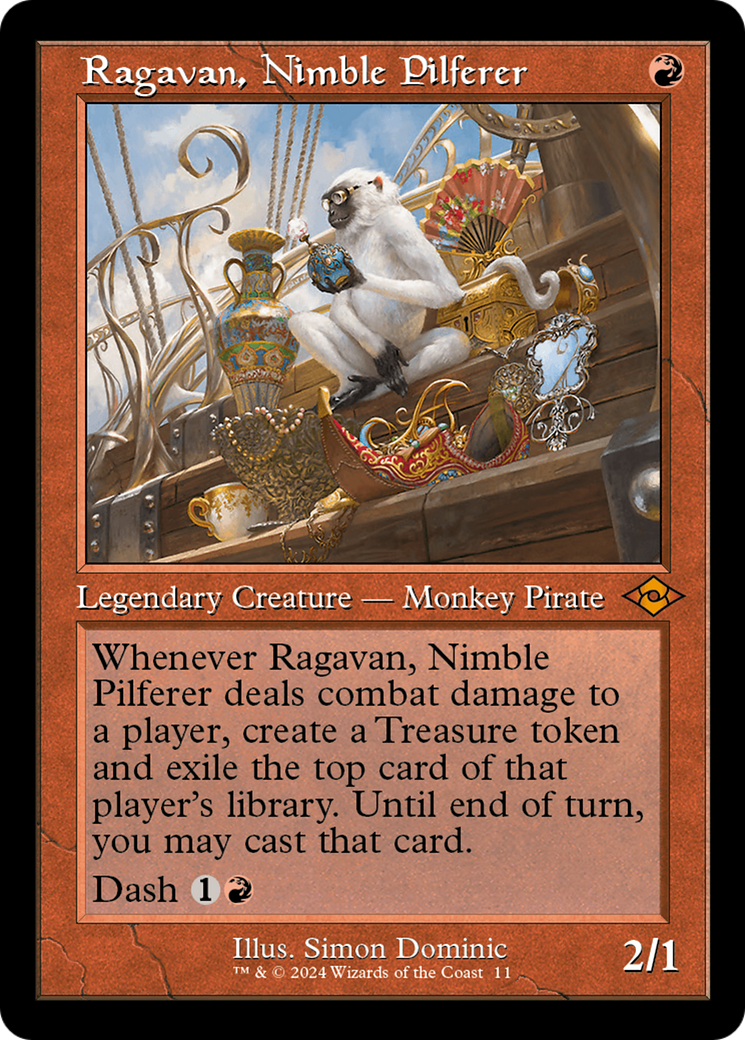 Ragavan, Nimble Pilferer (Retro) (011) Foil - Modern Horizons 2 Timeshifts