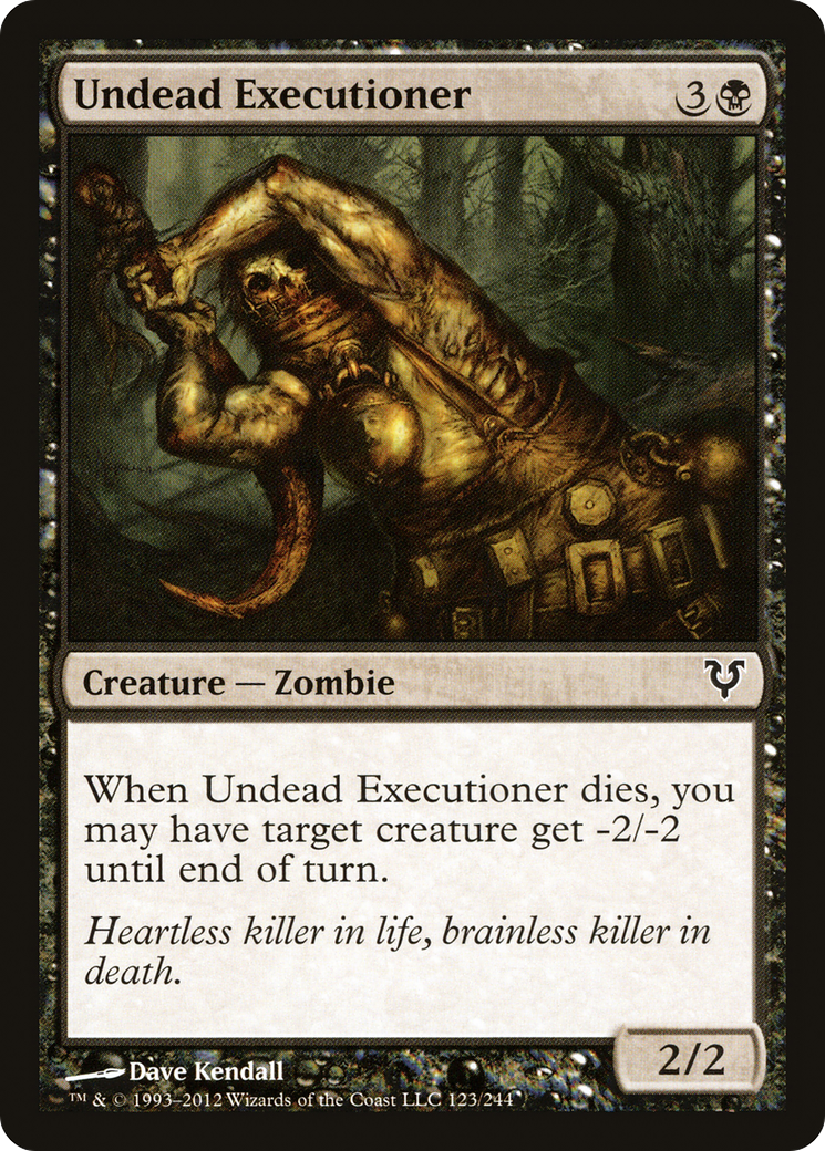 Undead Executioner (123) - Avacyn Restored