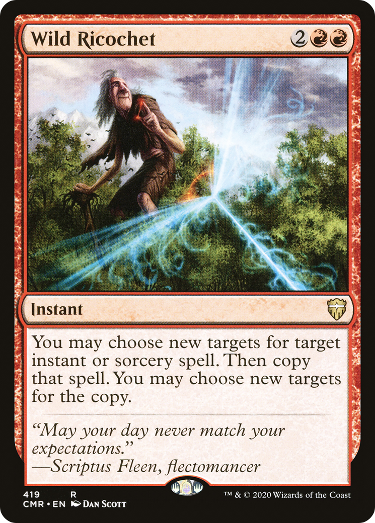 Wild Ricochet (419) - Commander Legends