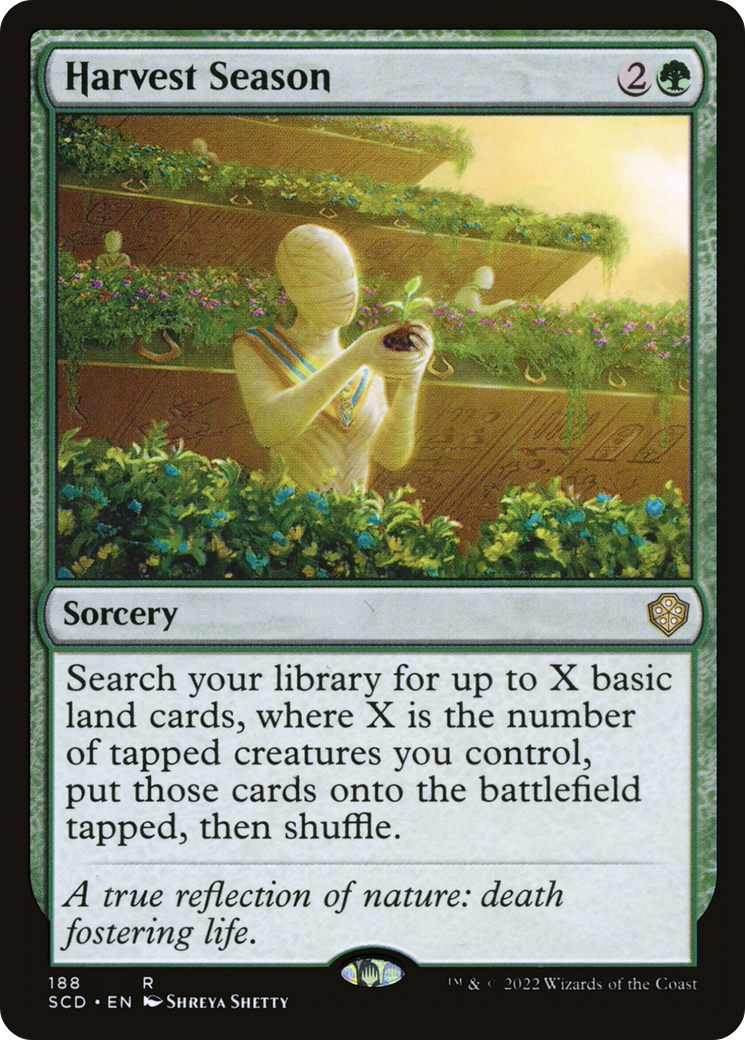 Harvest Season (188) - Starter Commander Decks
