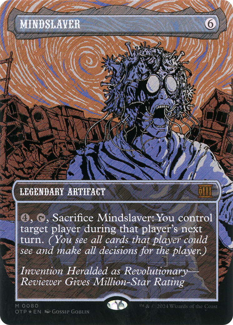 Mindslaver (Textured Foil) (080) Foil - Breaking News