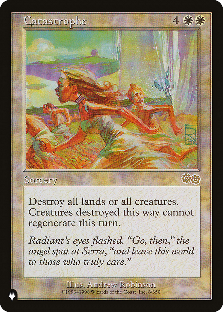 Catastrophe (Retro) (USG-6) - The List