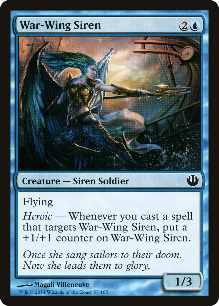 War-Wing Siren (057) Foil - Journey into Nyx