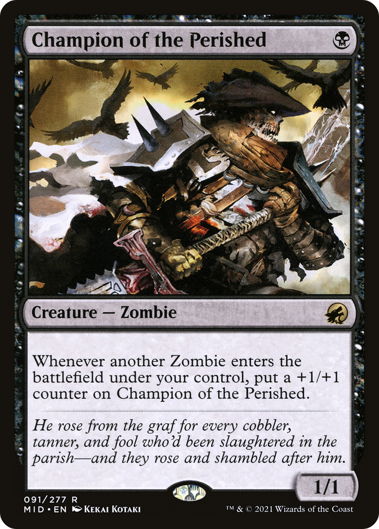 Champion of the Perished (091) - Innistrad: Midnight Hunt