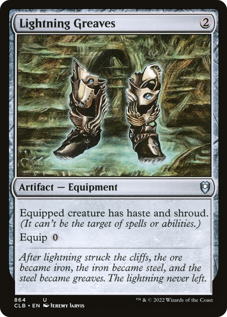 Lightning Greaves (864) - Commander Legends: Battle for Baldur's Gate