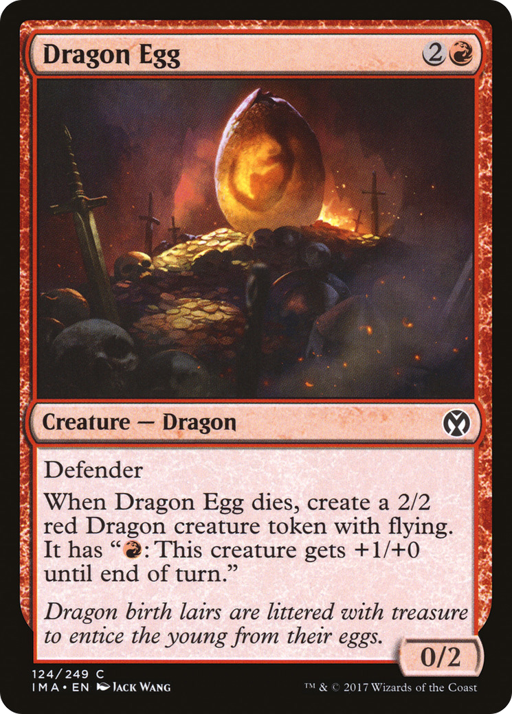 Dragon Egg (124) Foil - Iconic Masters