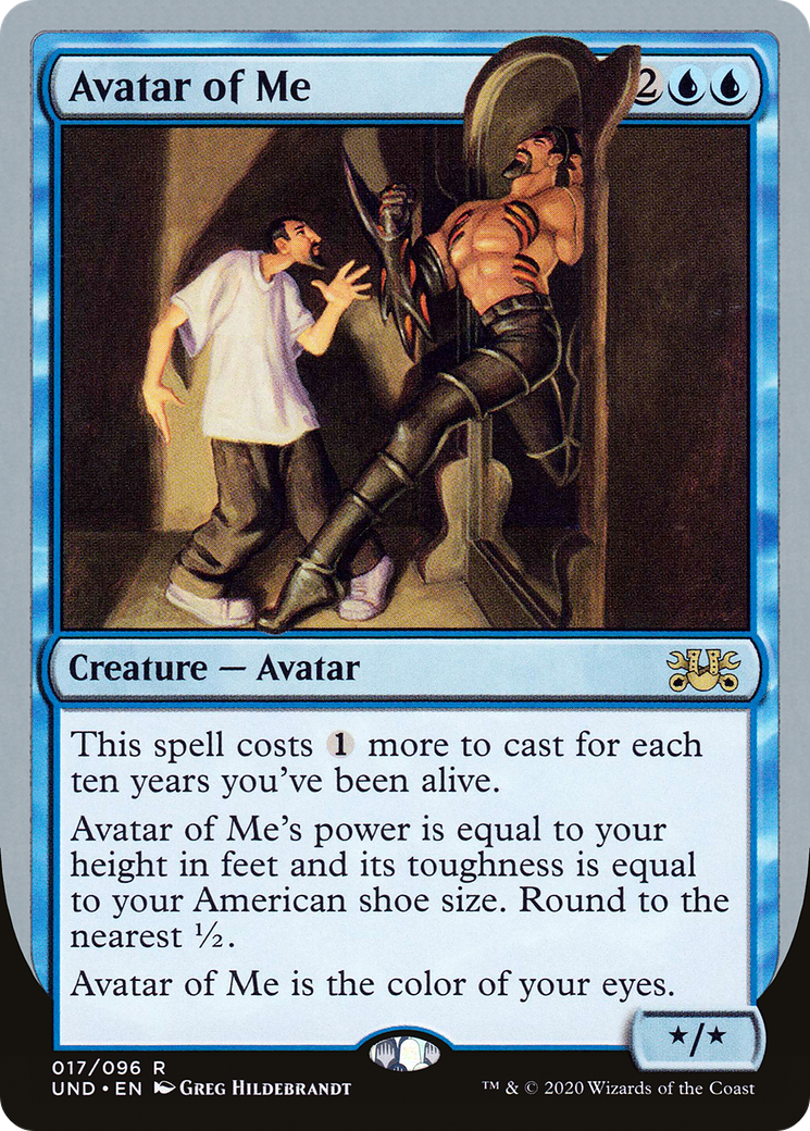 Avatar of Me (017) - Unsanctioned