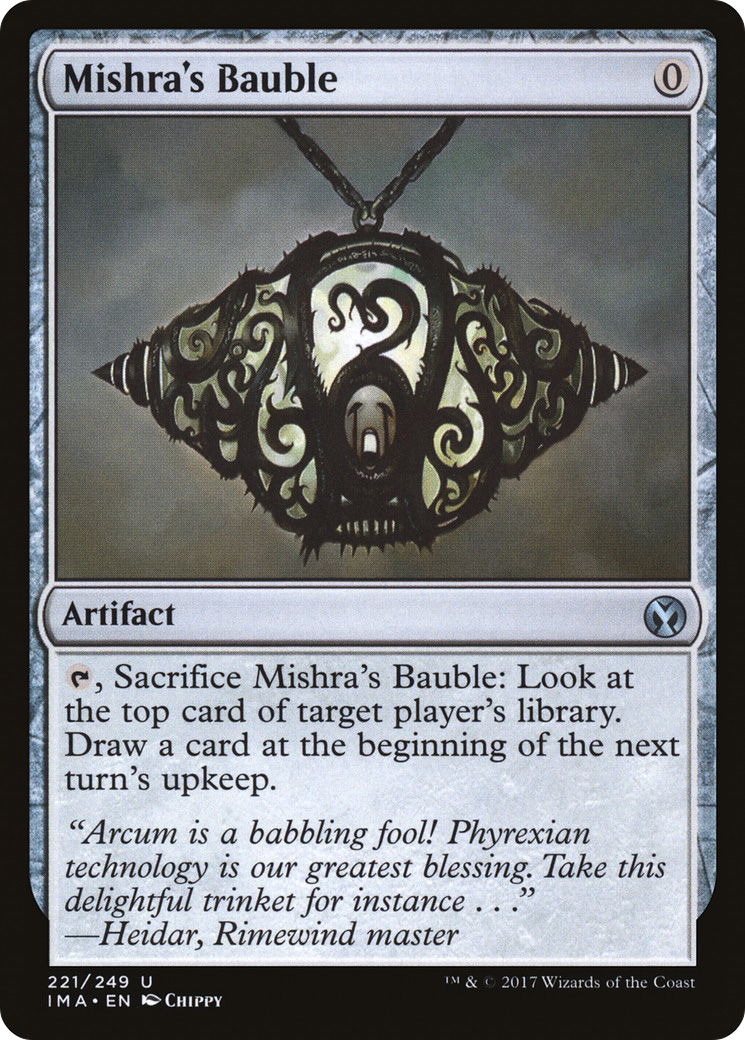 Mishra's Bauble (221) - Iconic Masters