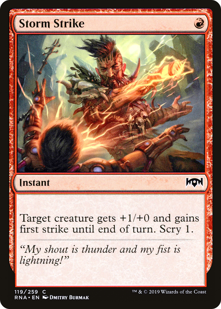 Storm Strike (119) - Ravnica Allegiance