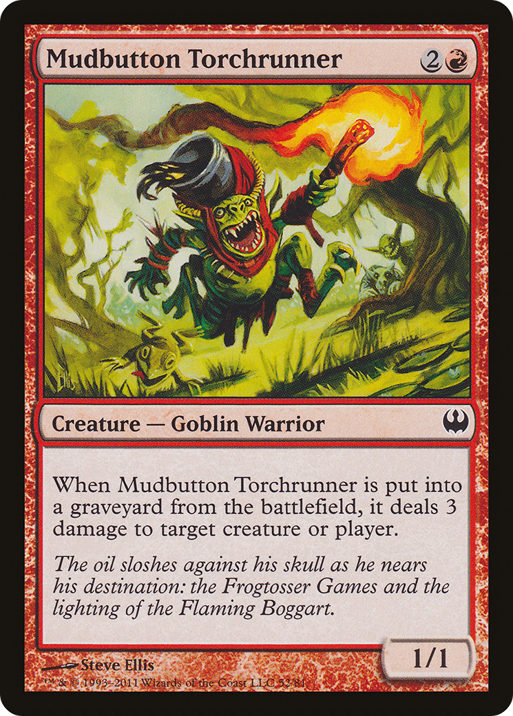 Mudbutton Torchrunner (052) - Duel Decks: Knights vs. Dragons