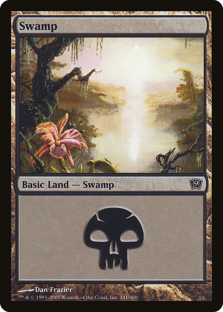 Swamp (341) Foil - Ninth Edition