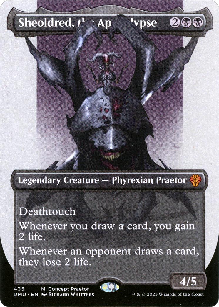 Sheoldred, the Apocalypse (Concept Praetor) (435) - Dominaria United