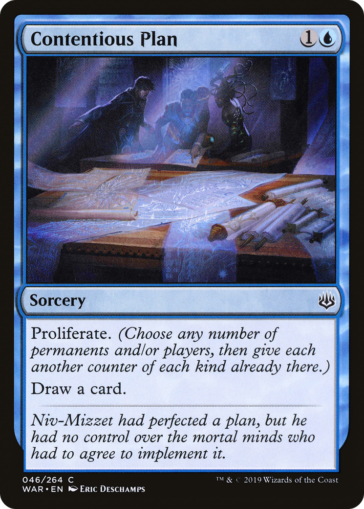 Contentious Plan (046) Foil - War of the Spark