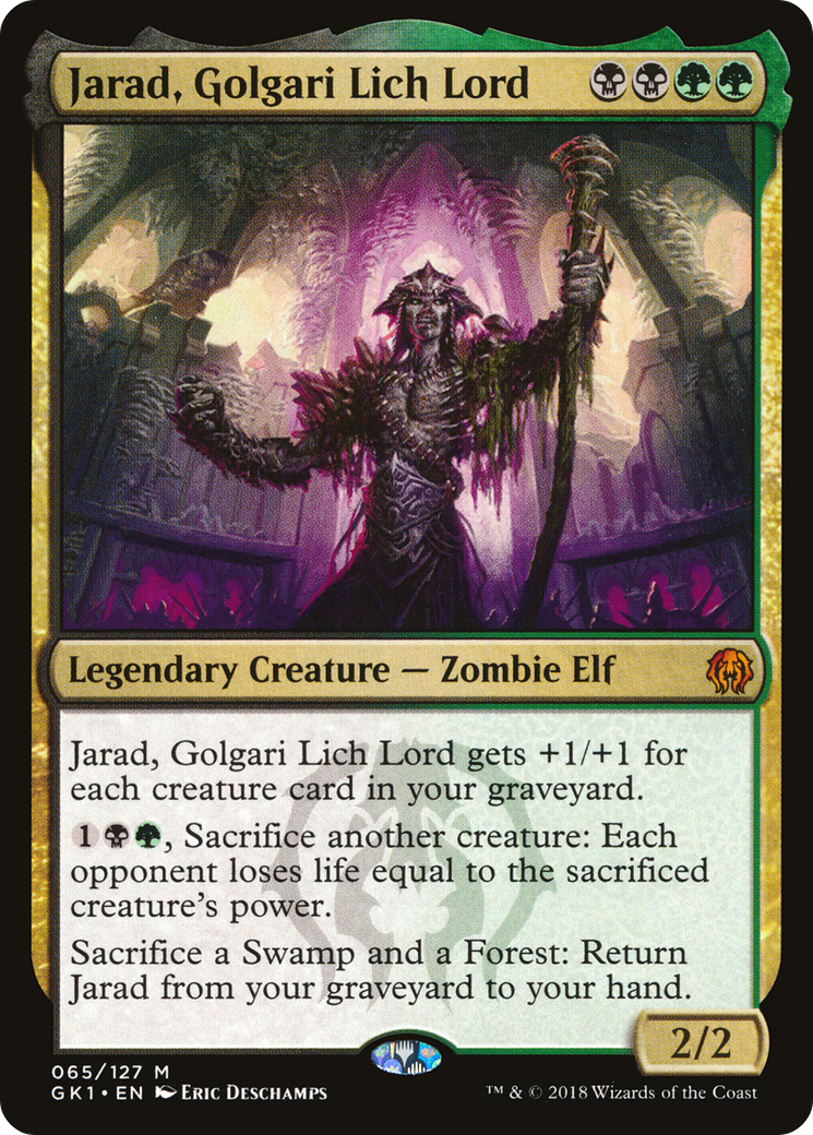 Jarad, Golgari Lich Lord (065) - GRN Guild Kit