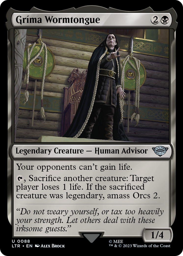 Grima Wormtongue (088) - The Lord of the Rings: Tales of Middle-earth