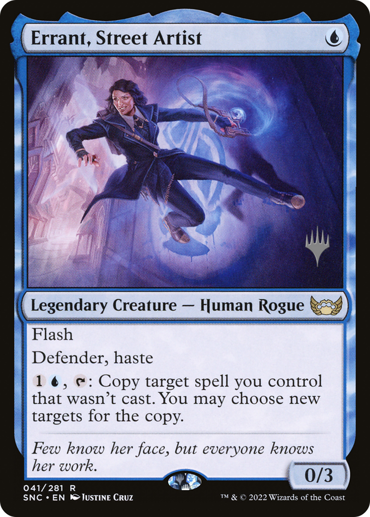 Errant, Street Artist (41p) - Streets of New Capenna Promos