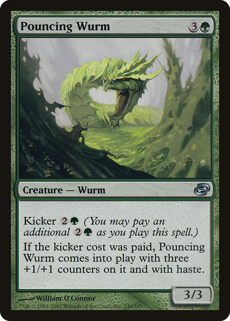 Pouncing Wurm (136) Foil - Planar Chaos