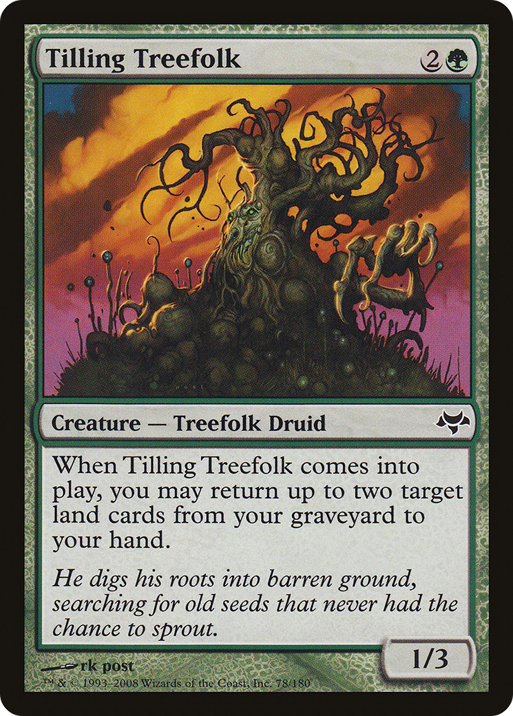 Tilling Treefolk (078) Foil - Eventide