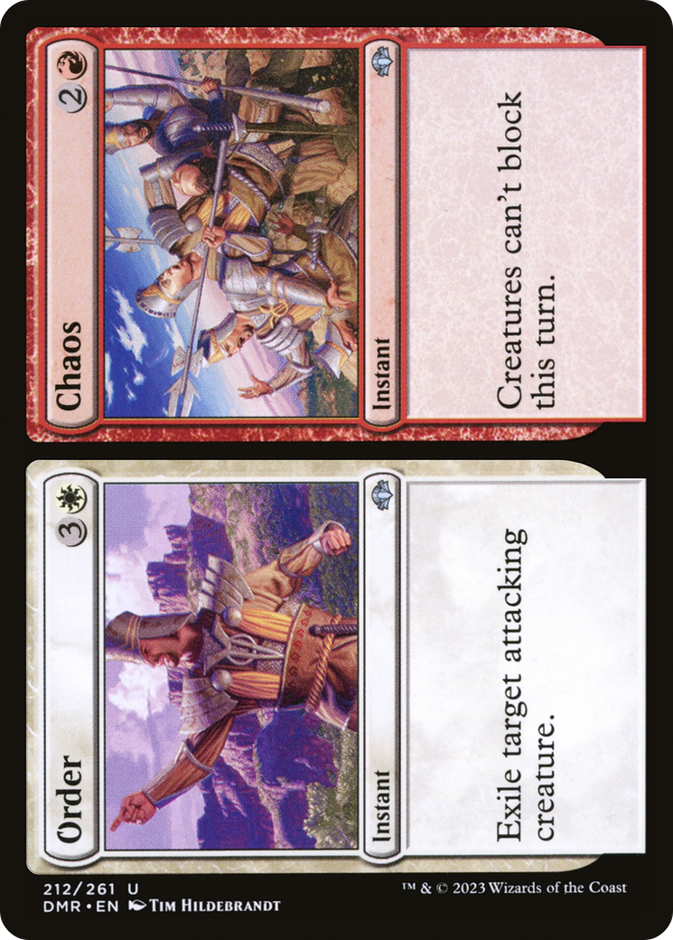 Order // Chaos (212) - Dominaria Remastered