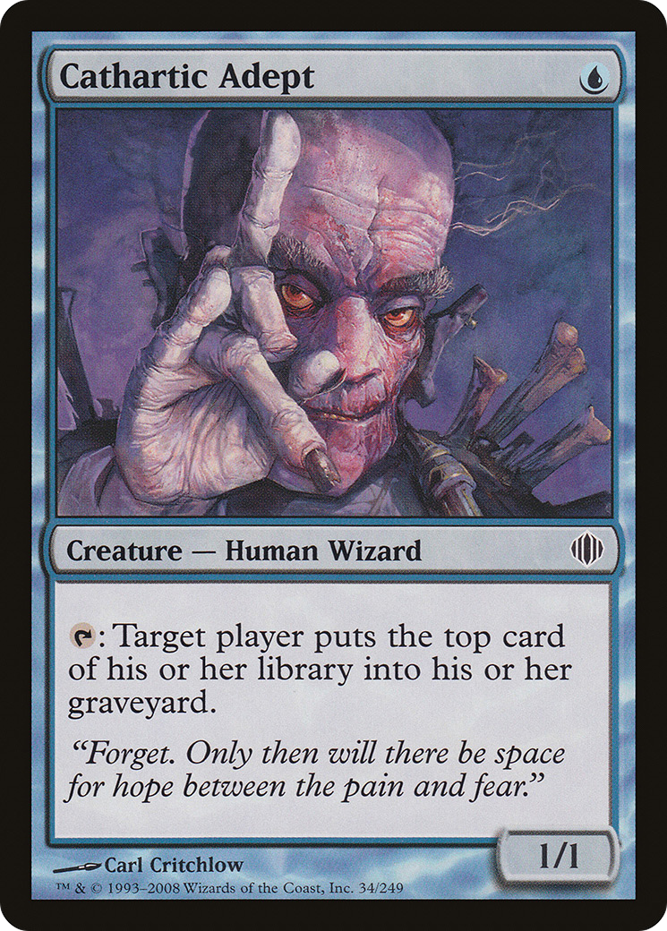 Cathartic Adept (034) Foil - Shards of Alara