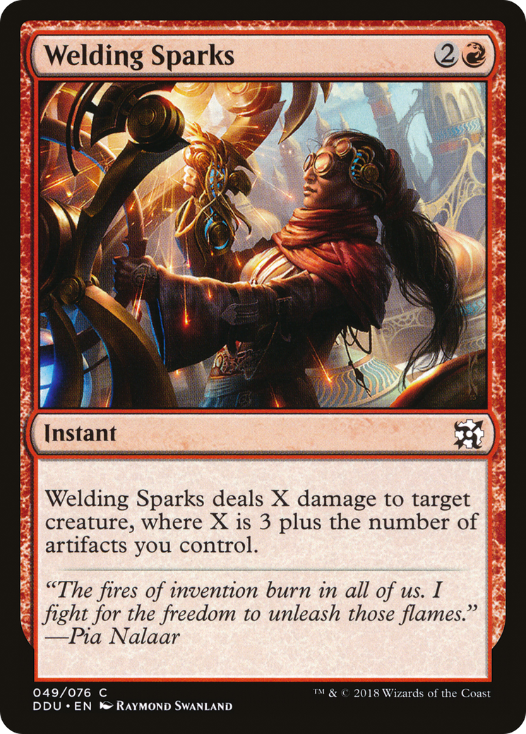Welding Sparks (049) - Duel Decks: Elves vs. Inventors