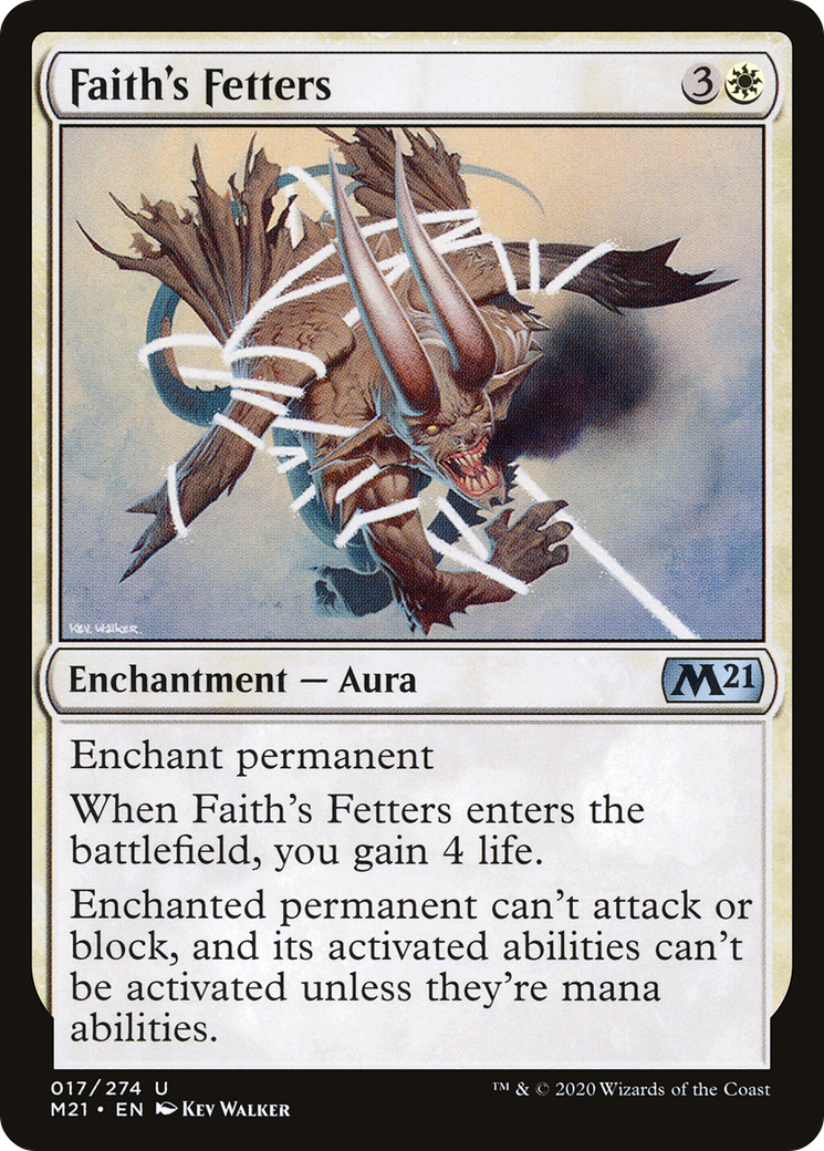 Faith's Fetters (017) - Core Set 2021