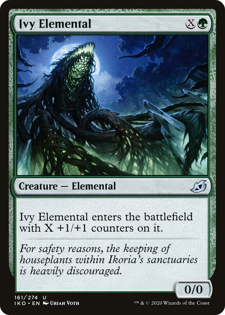 Ivy Elemental (161) - Ikoria: Lair of Behemoths