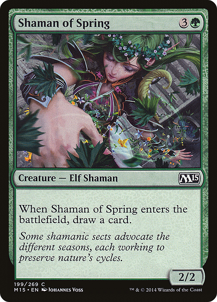Shaman of Spring (199) - Magic 2015