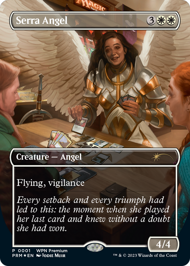Serra Angel (001) Foil - Wizards Play Network 2024
