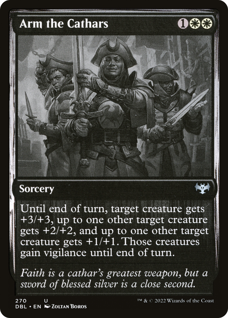Arm the Cathars (270) - Innistrad: Double Feature