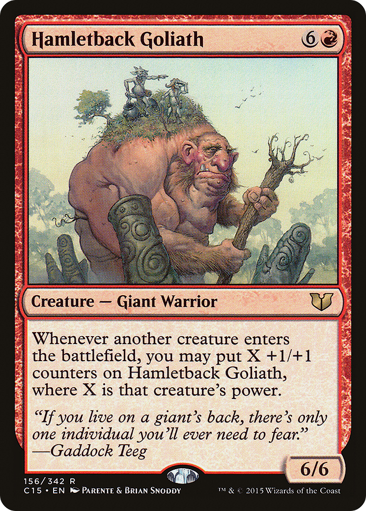 Hamletback Goliath (156) - Commander 2015