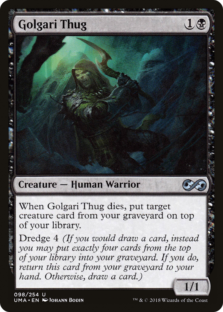 Golgari Thug (098) Foil - Ultimate Masters