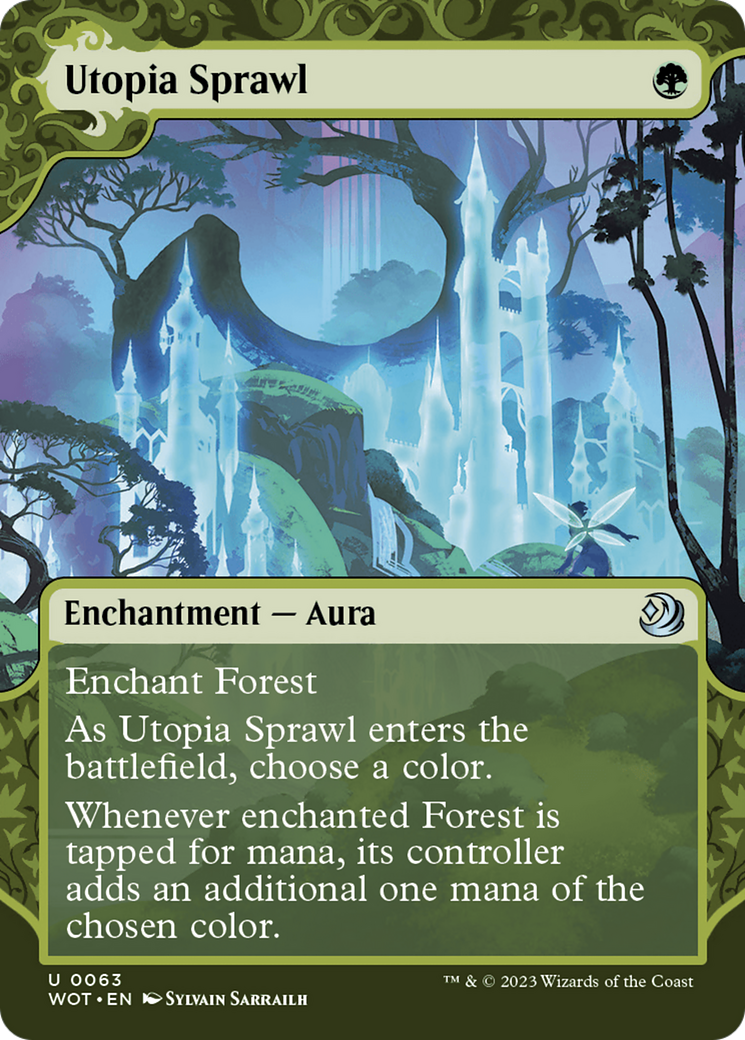 Utopia Sprawl (Showcase) (063) - Wilds of Eldraine: Enchanting Tales