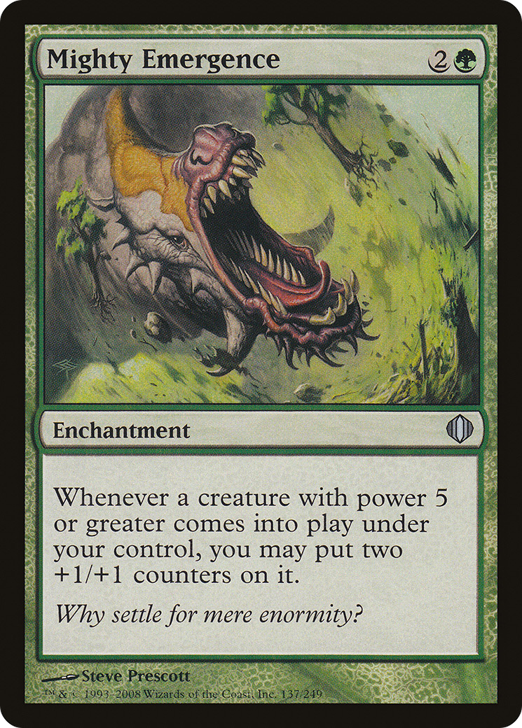 Mighty Emergence (137) - Shards of Alara