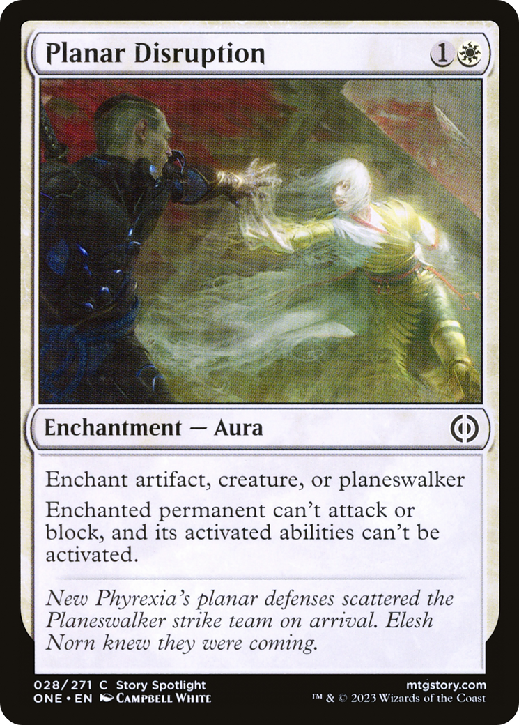Planar Disruption (028) Foil - Phyrexia: All Will Be One