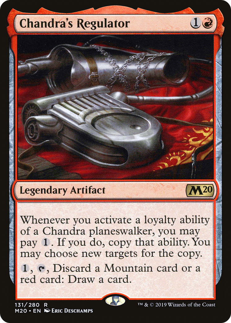 Chandra's Regulator (131) Foil - Core Set 2020