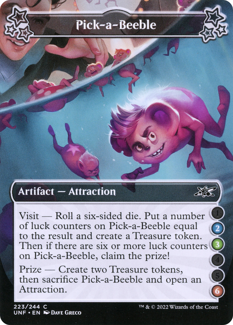 Pick-a-Beeble (2-3-6) (223) Foil - Unfinity