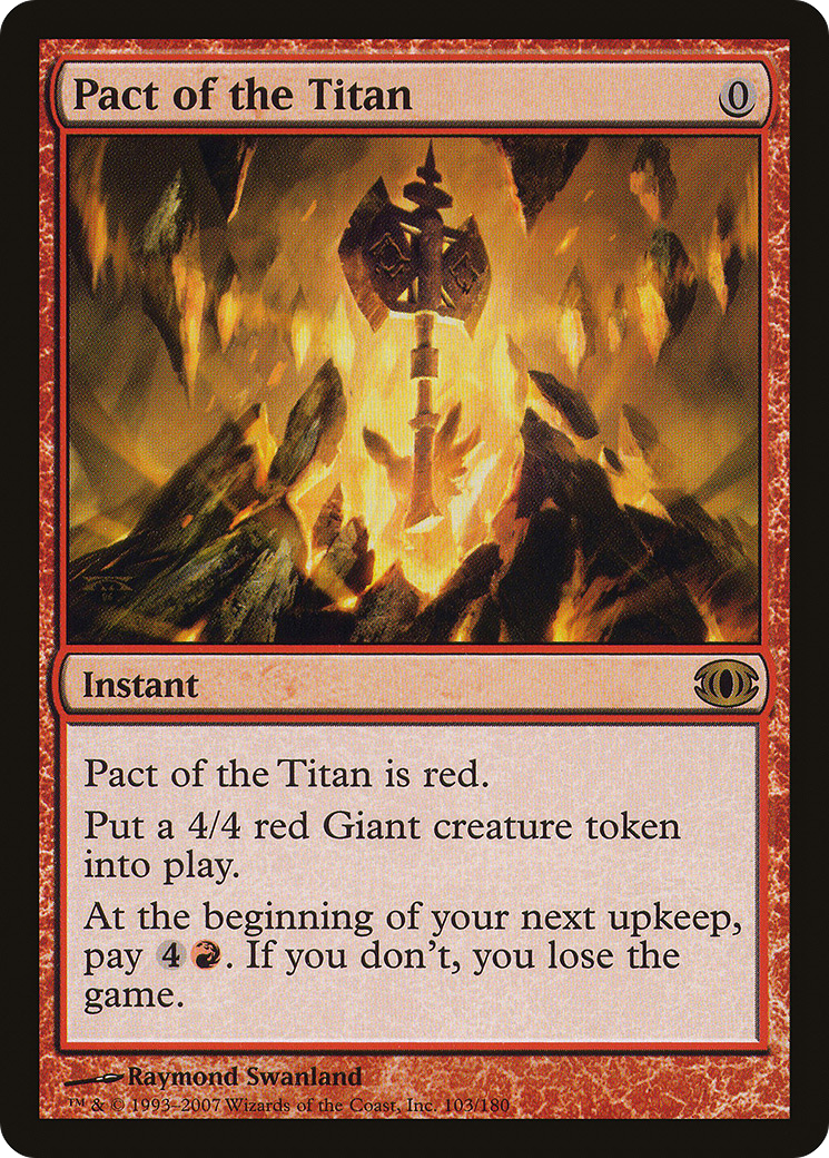 Pact of the Titan (103) - Future Sight