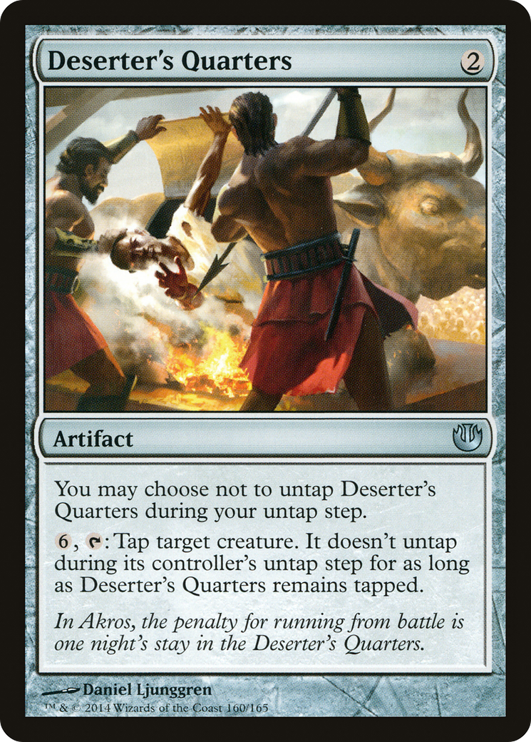 Deserter's Quarters (160) Foil - Journey into Nyx