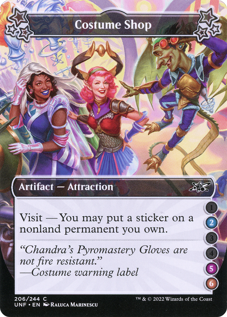Costume Shop (206c) - Unfinity