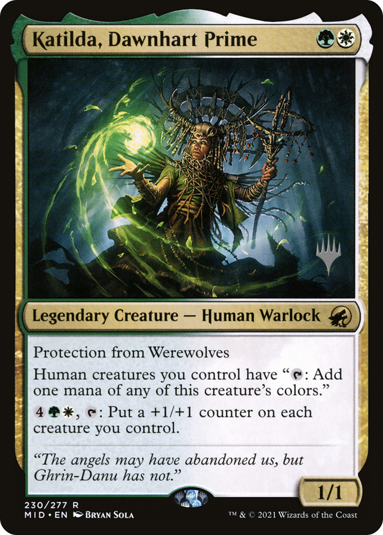 Katilda, Dawnhart Prime (230) - Innistrad: Midnight Hunt Promos