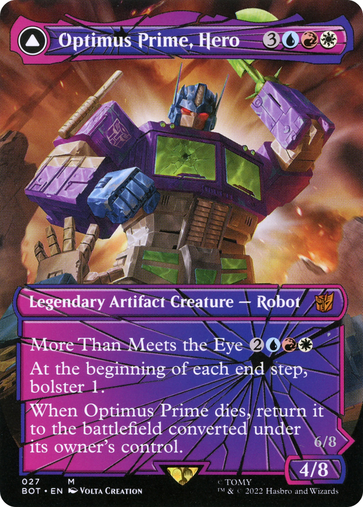 Optimus Prime, Hero // Optimus Prime, Autobot Leader (027) - Transformers