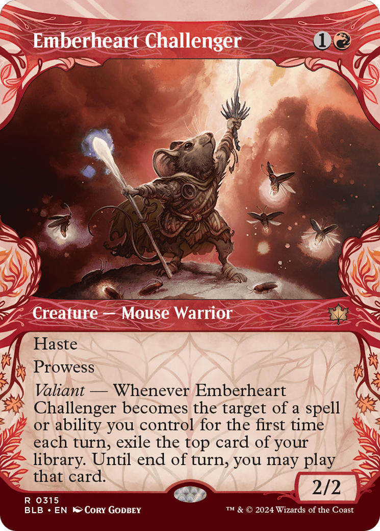 Emberheart Challenger (Showcase) (315) - Bloomburrow
