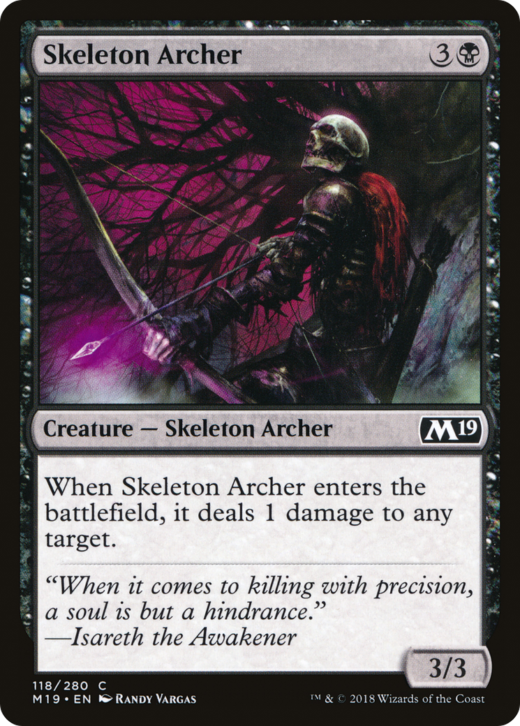Skeleton Archer (118) - Core Set 2019