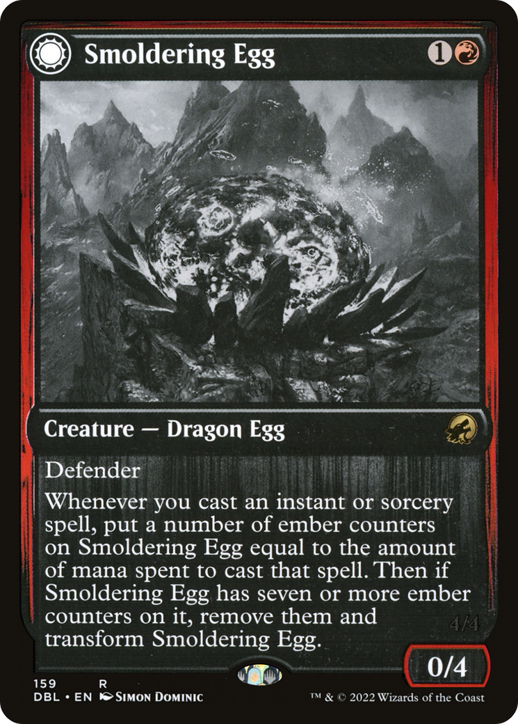 Smoldering Egg (159) - Innistrad: Double Feature